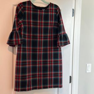Vineyard vines tartan shift dress